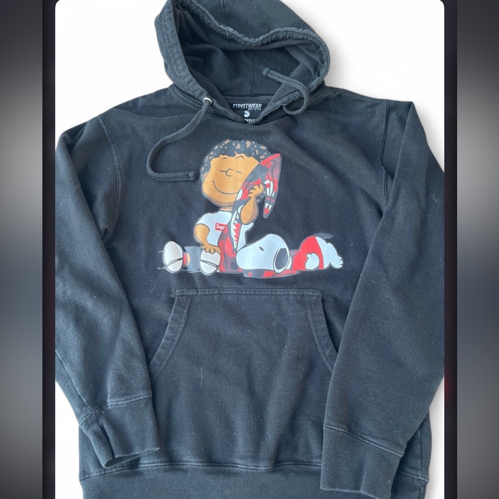 Streetwear Official Snoopy Supreme Hoodie Size S